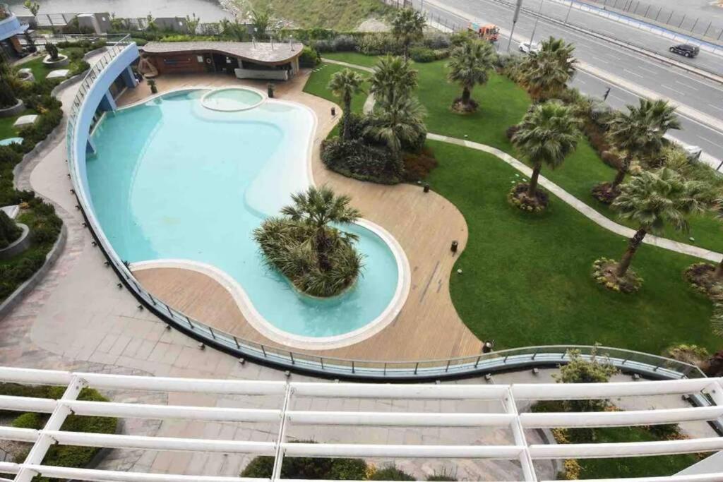 Luxury 2 Room Suite Apartment With Seaview In Center Istanbul Eksteriør bilde