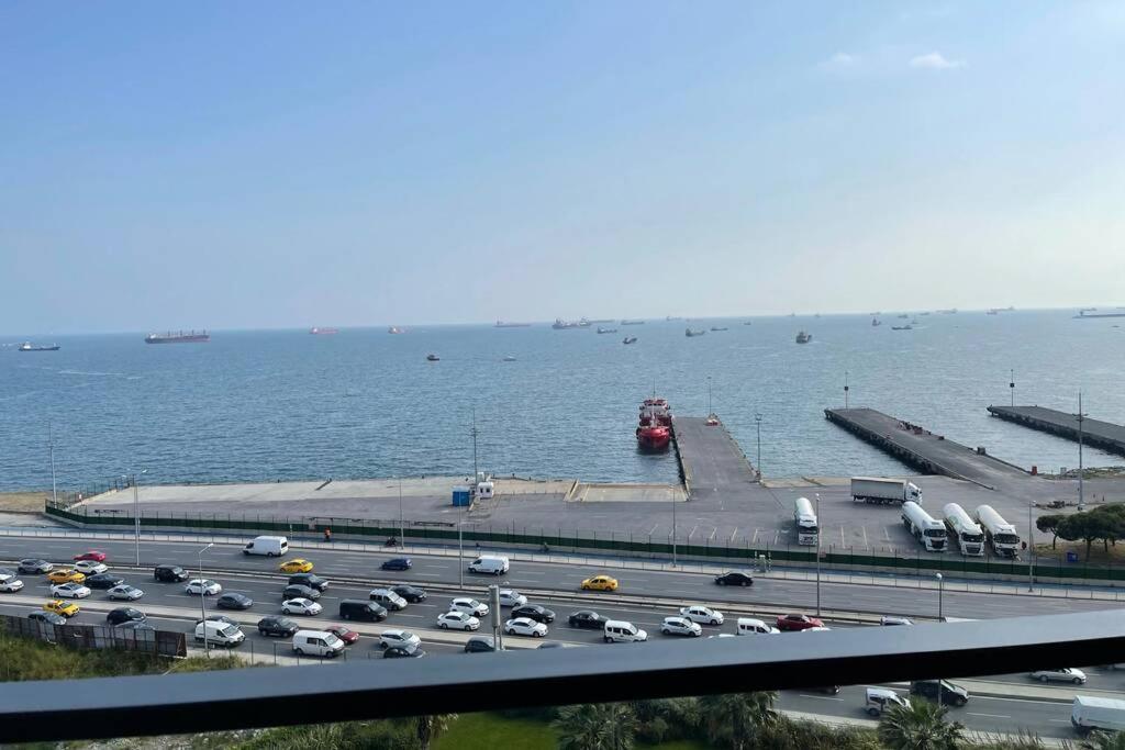 Luxury 2 Room Suite Apartment With Seaview In Center Istanbul Eksteriør bilde