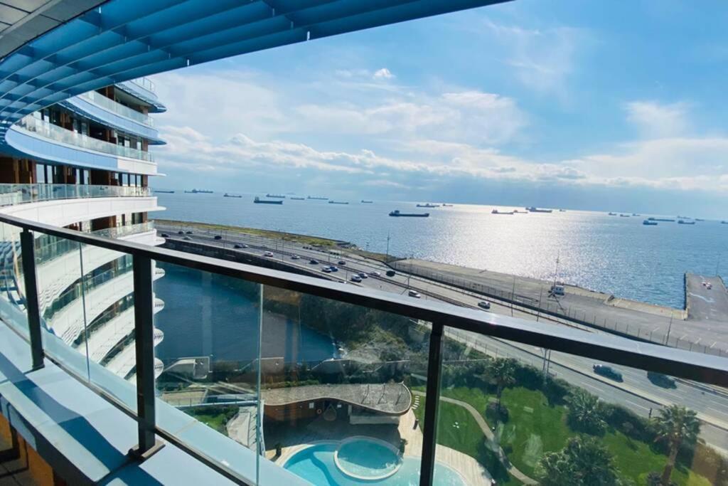 Luxury 2 Room Suite Apartment With Seaview In Center Istanbul Eksteriør bilde